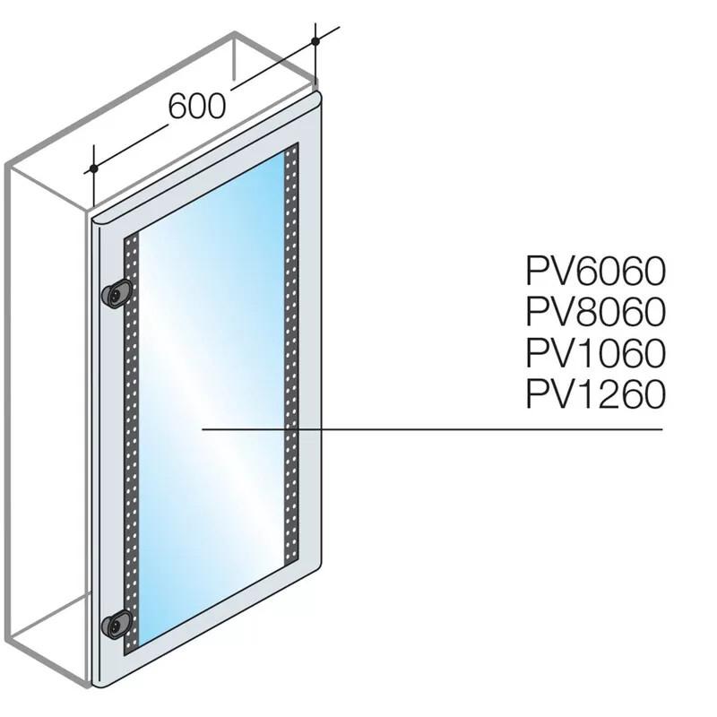 M-PV1460 Cabinet, 1400 mm x 600 mm x 1.5 mm, IP65