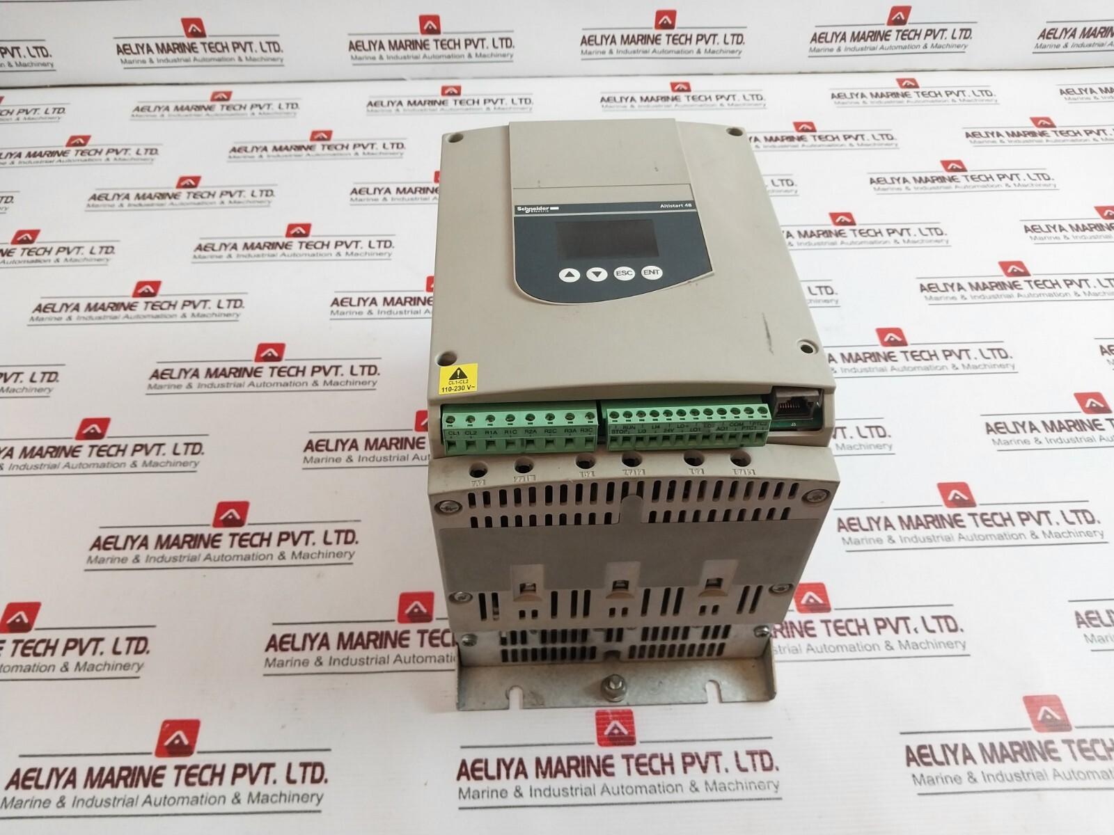 soft starter for asynchronous motor, ATS48, 27 A, 208..690 V, 5.5..22 KW