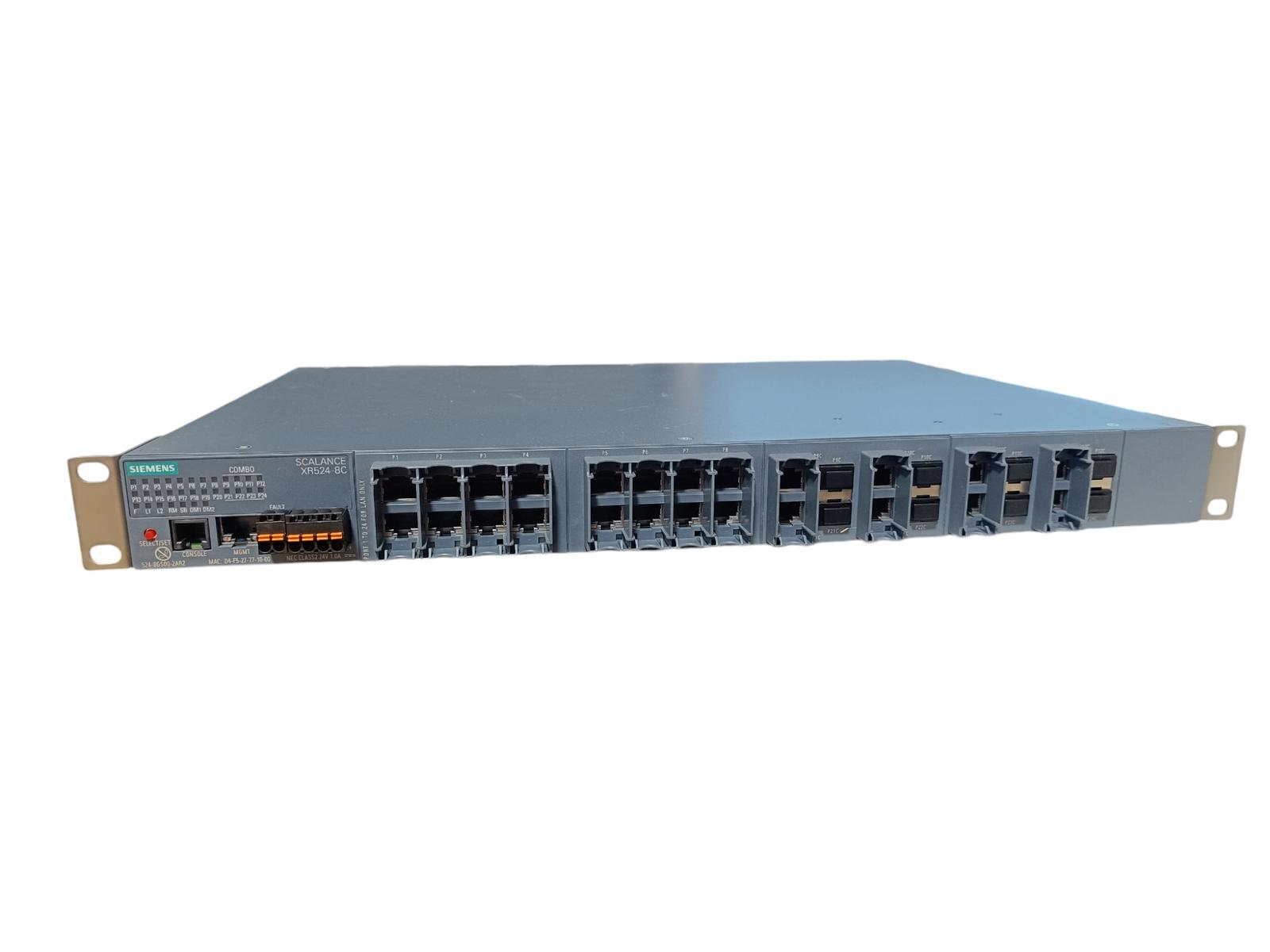 SCALANCE XR524-8C. 24xRJ45. 8xSFP-COMBO