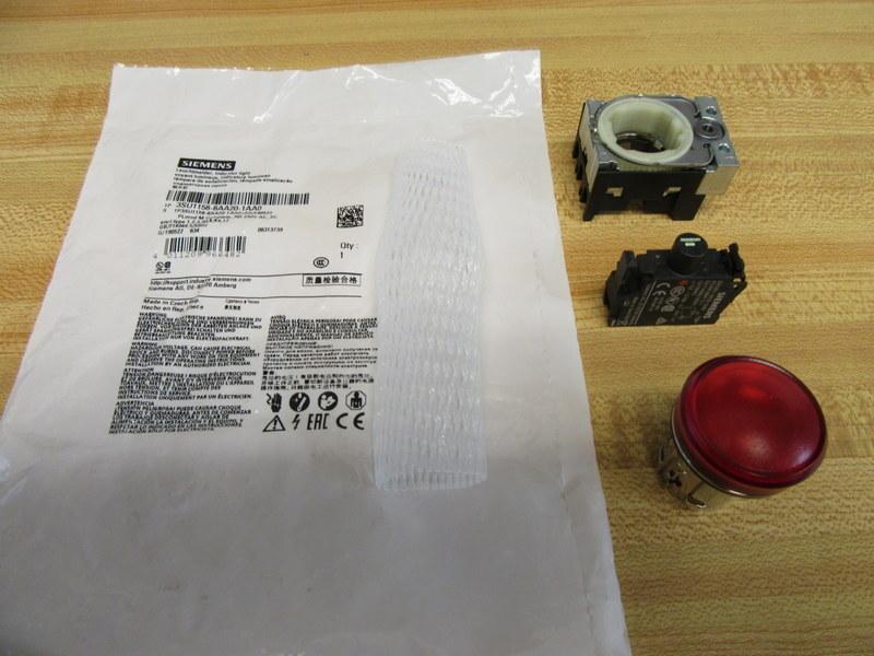 INDICATOR LIGHT, LED RED, 230V AC