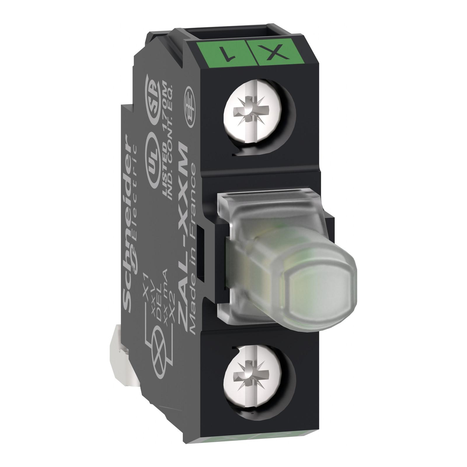 Box of ZALVM3M Bloc lum. bo�te LED vert 230V