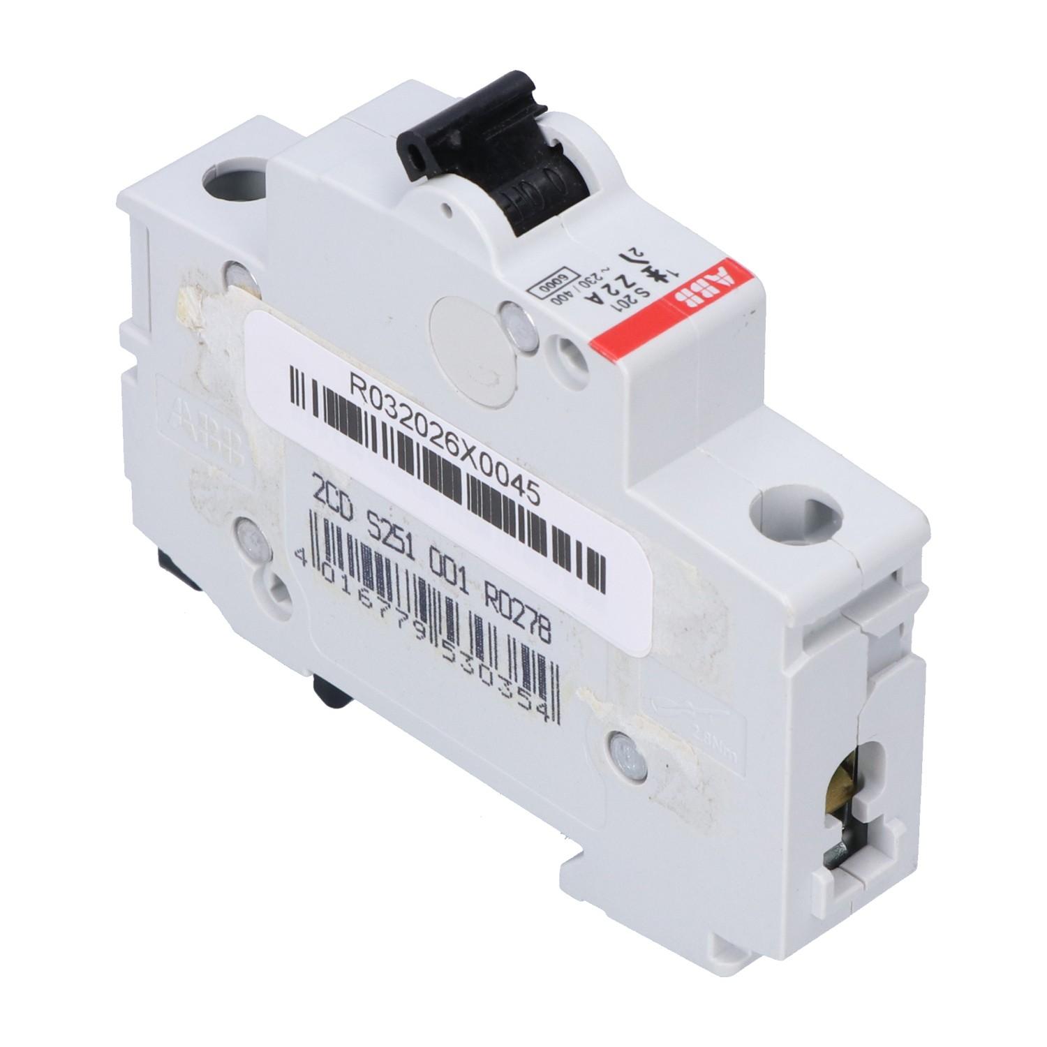 S201-Z2 Miniature Circuit Breaker - 1P - Z - 2 A