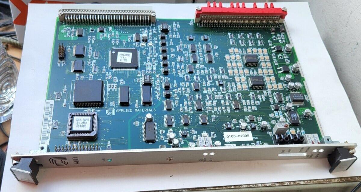 AMAT 0100-01995 REV 002 ANALOG I/O BOARD r3s2.5)