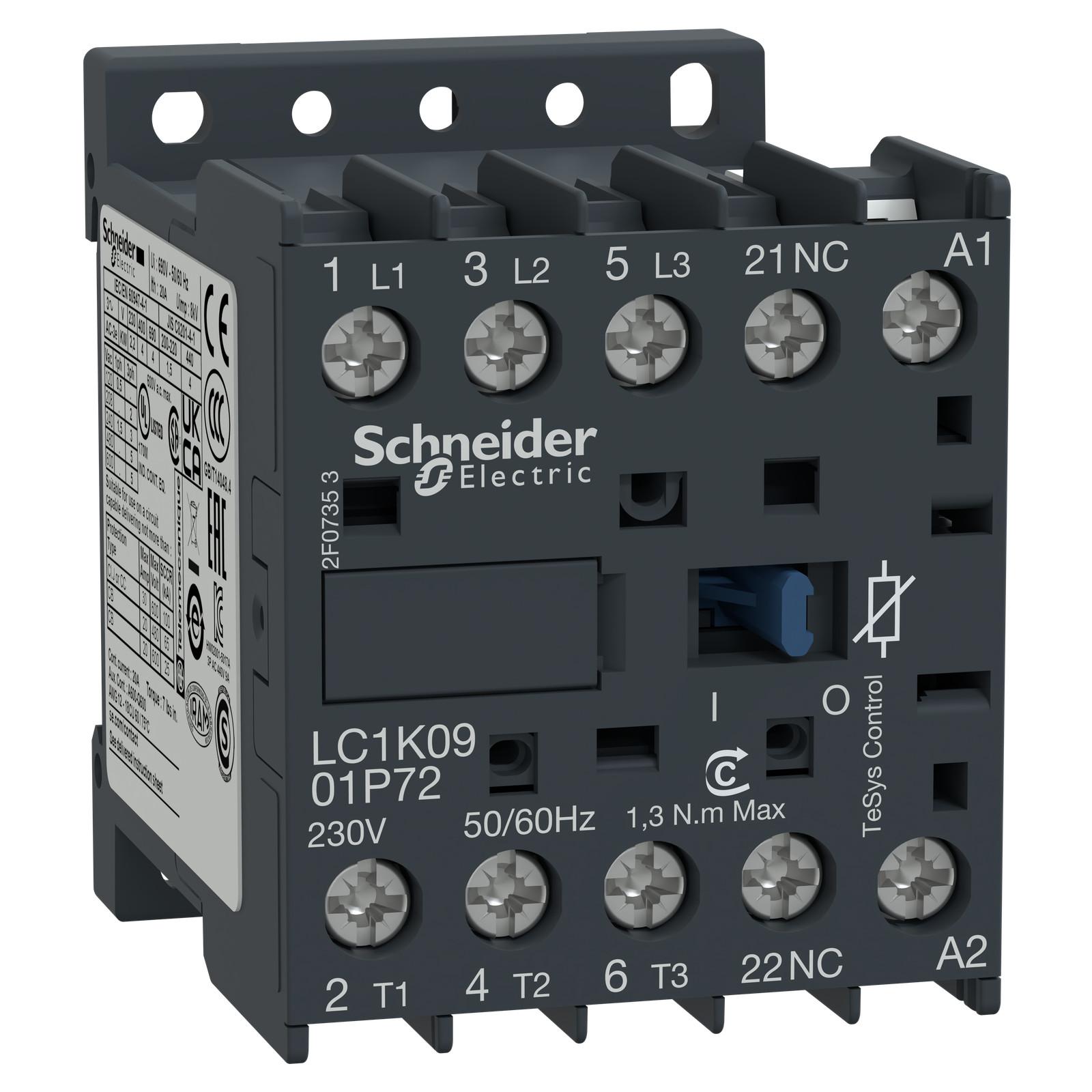 LC1K0901B72 CONT 3P VIS 24V 50 60HZ