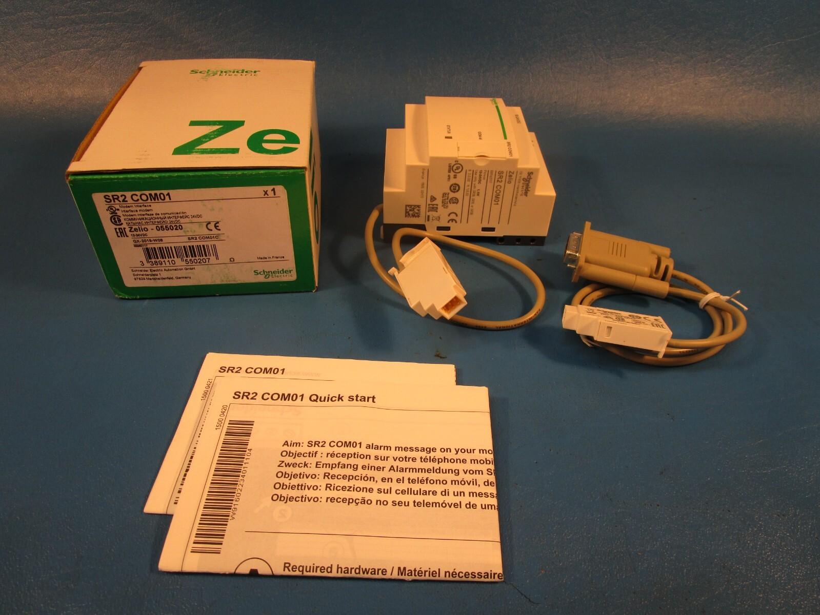 SUB D 9 pin modem connecting cable, for smart relay Zelio Logic, 0.5 m
