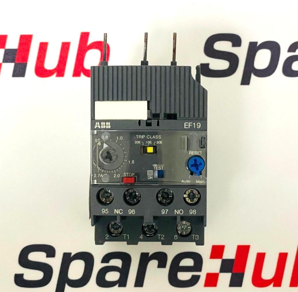 EF19-2.7 Electronic Overload Relay 0.80 ... 2.7 A
