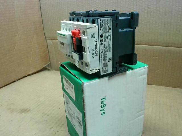 IEC contactor, TeSys Deca reversing, 9A, 5HP at 480VAC, 3 phase, 3P, 3NO, 120VAC 50/60Hz coil, open style