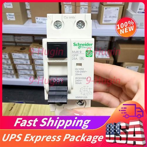 Residual current circuit breaker (RCCB), Multi9 GFP, 2P, 25A, A-SI type, 30mA