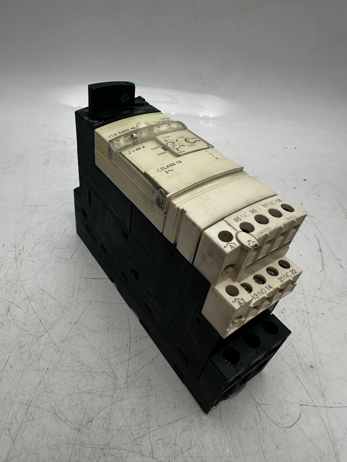 Advanced control unit, TeSys Ultra, 1.25A to 5A, 3P motors, protection & diagnostic, class 10, coil 110-240VAC/DC