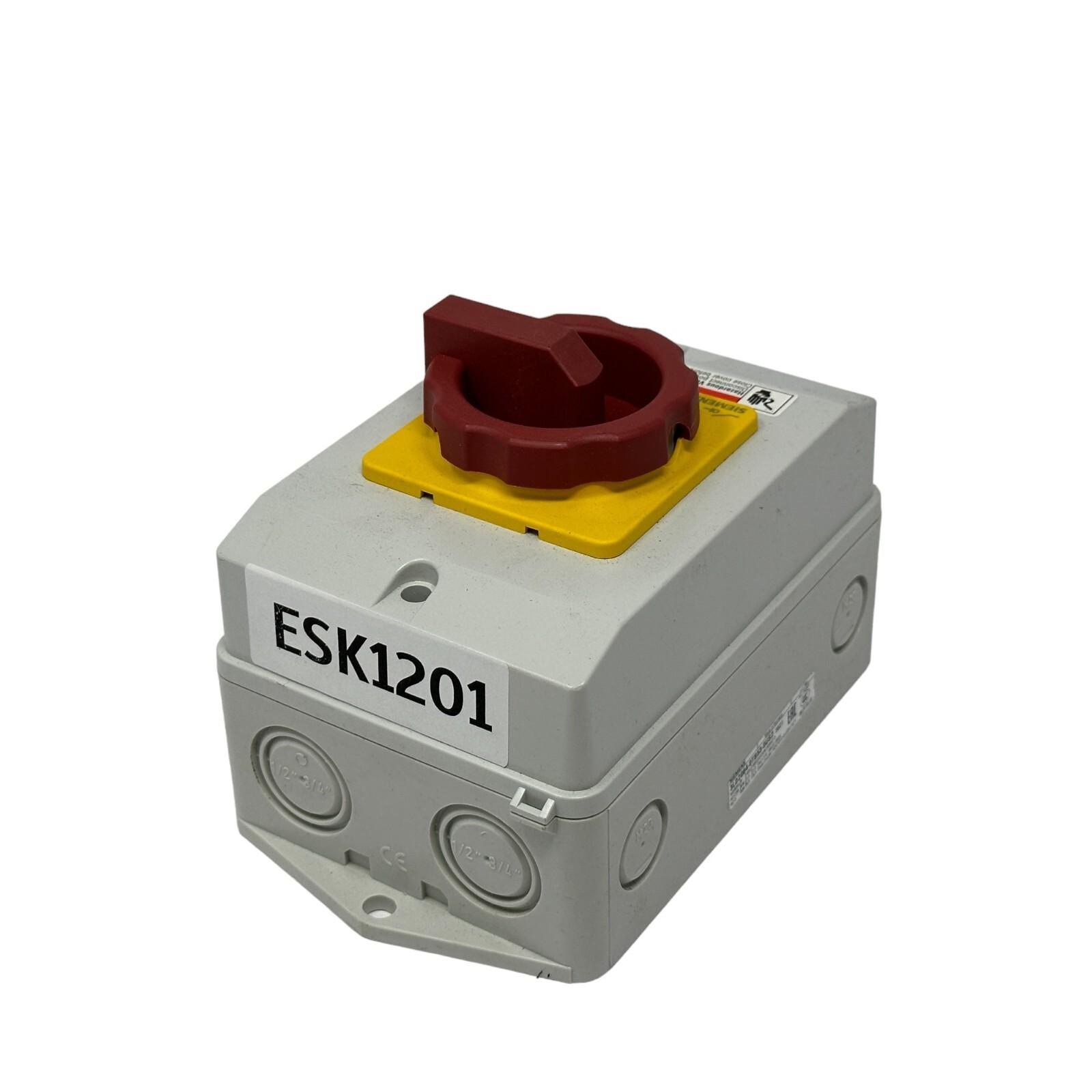 DISC SW 16A N4X SCW ROT HDL R/Y 3P
