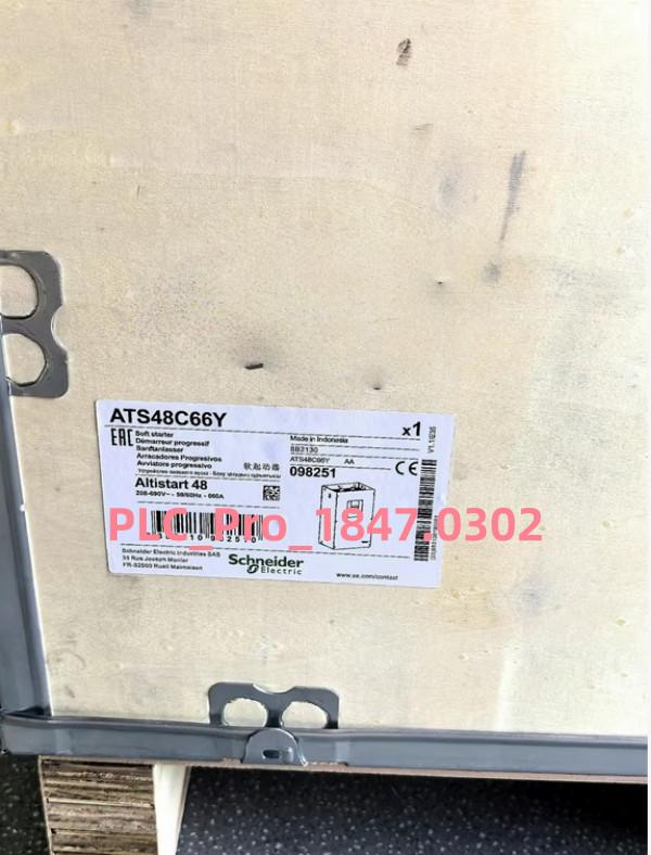 soft starter for asynchronous motor, ATS48, 590 A, 208..690 V, 160..630 KW