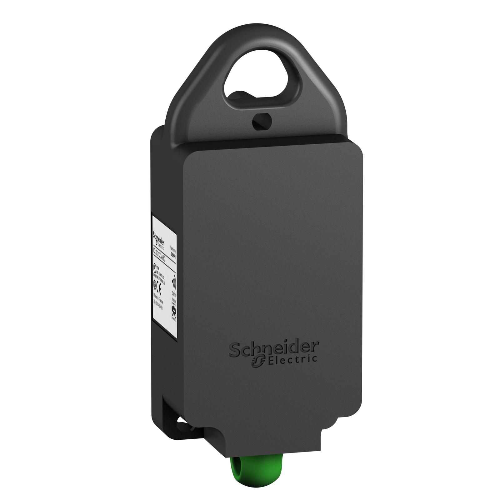 Rope pull switch with wireless and batteryless transmitter, Harmony XB5R, plastic black