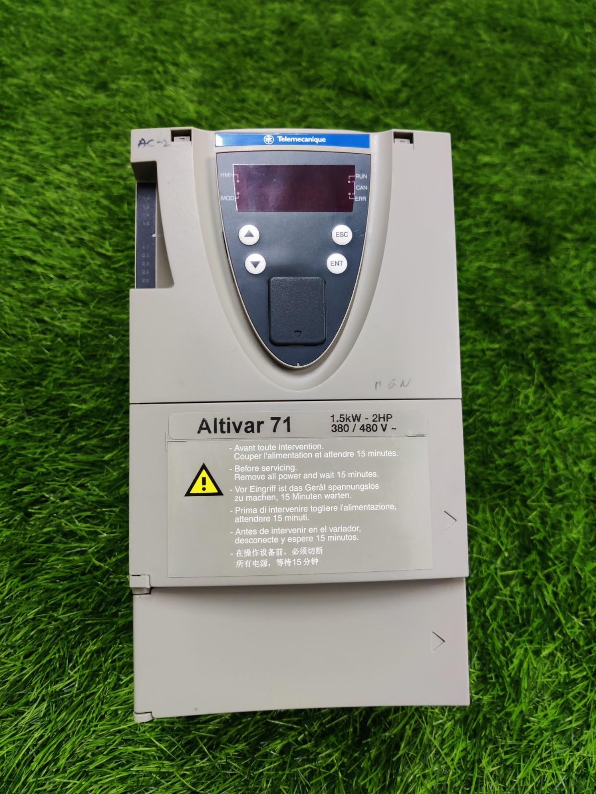 ATV71 ALTIVAR 71 ATV71HU15N4Z 1.5 KW HP AC DRIVE