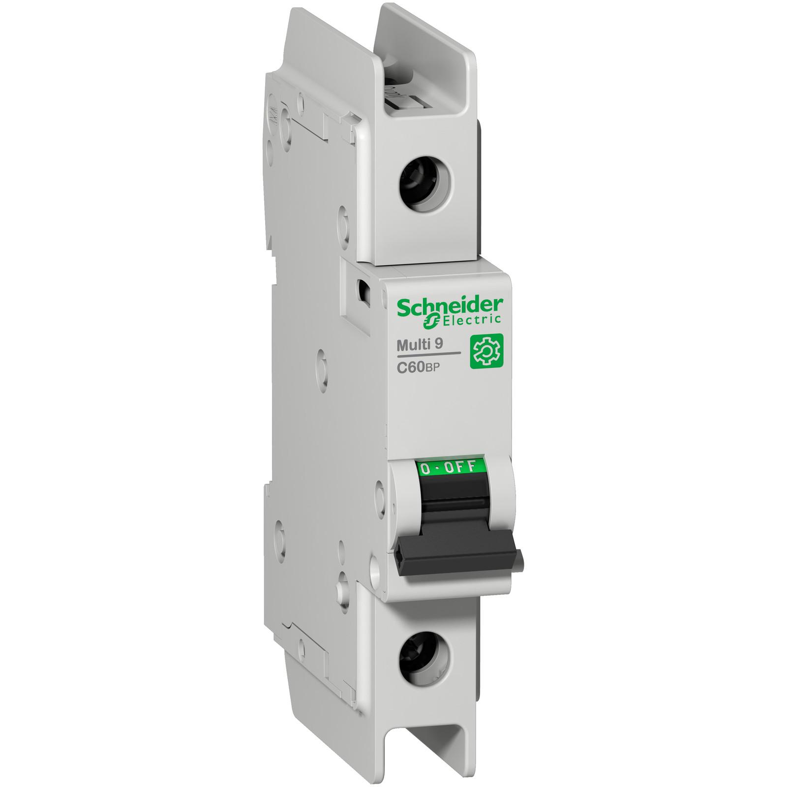 Miniature circuit breaker (MCB), Multi9 C60BP, 1P, 25A, D curve, 14kA (UL489), 10kA (IEC/EN 60947-2)