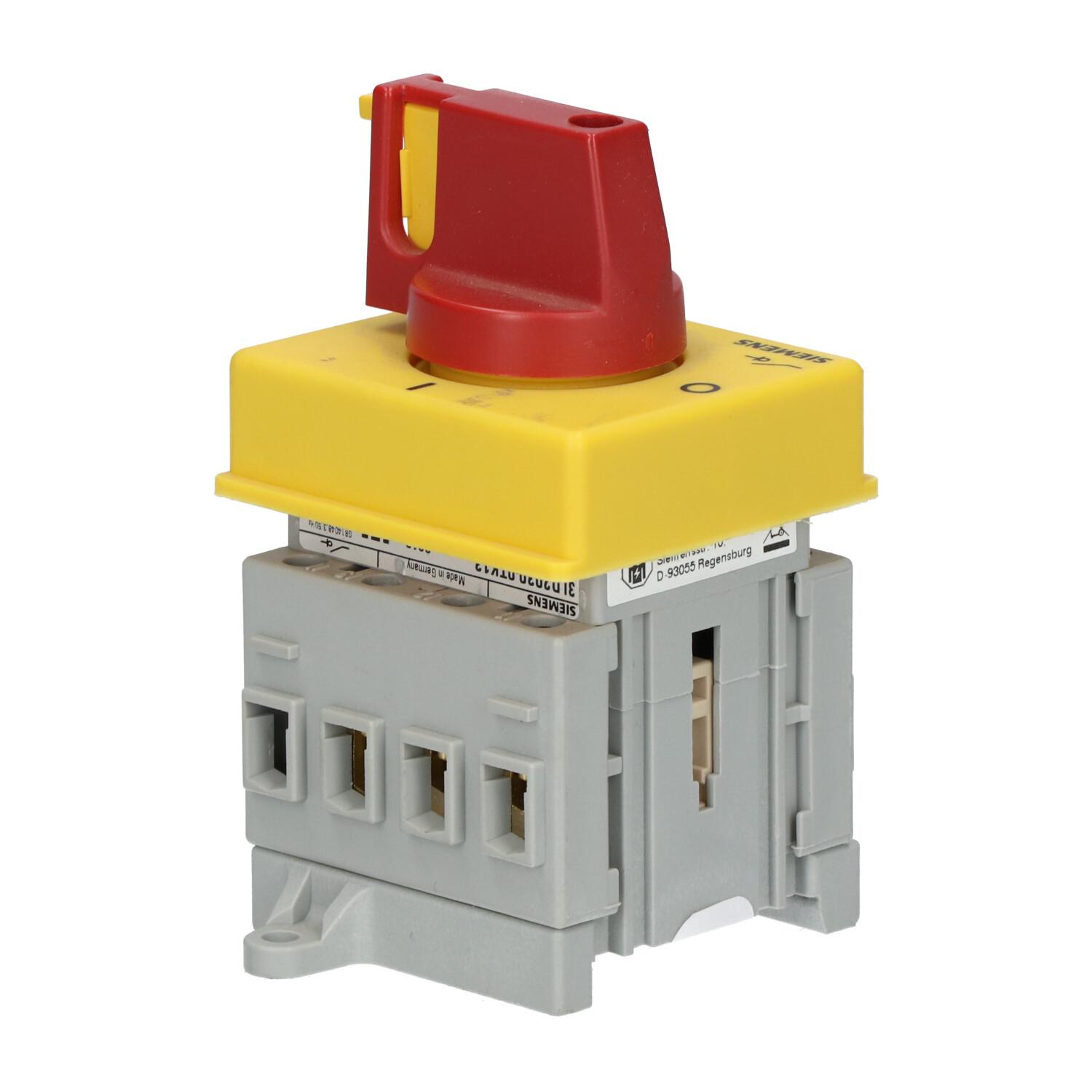 DISC SW 16A KNOB DIST BOARD R/Y 3P