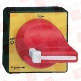 TeSys VARIO / Mini VARIO - front and red rotary handle - without padlocking