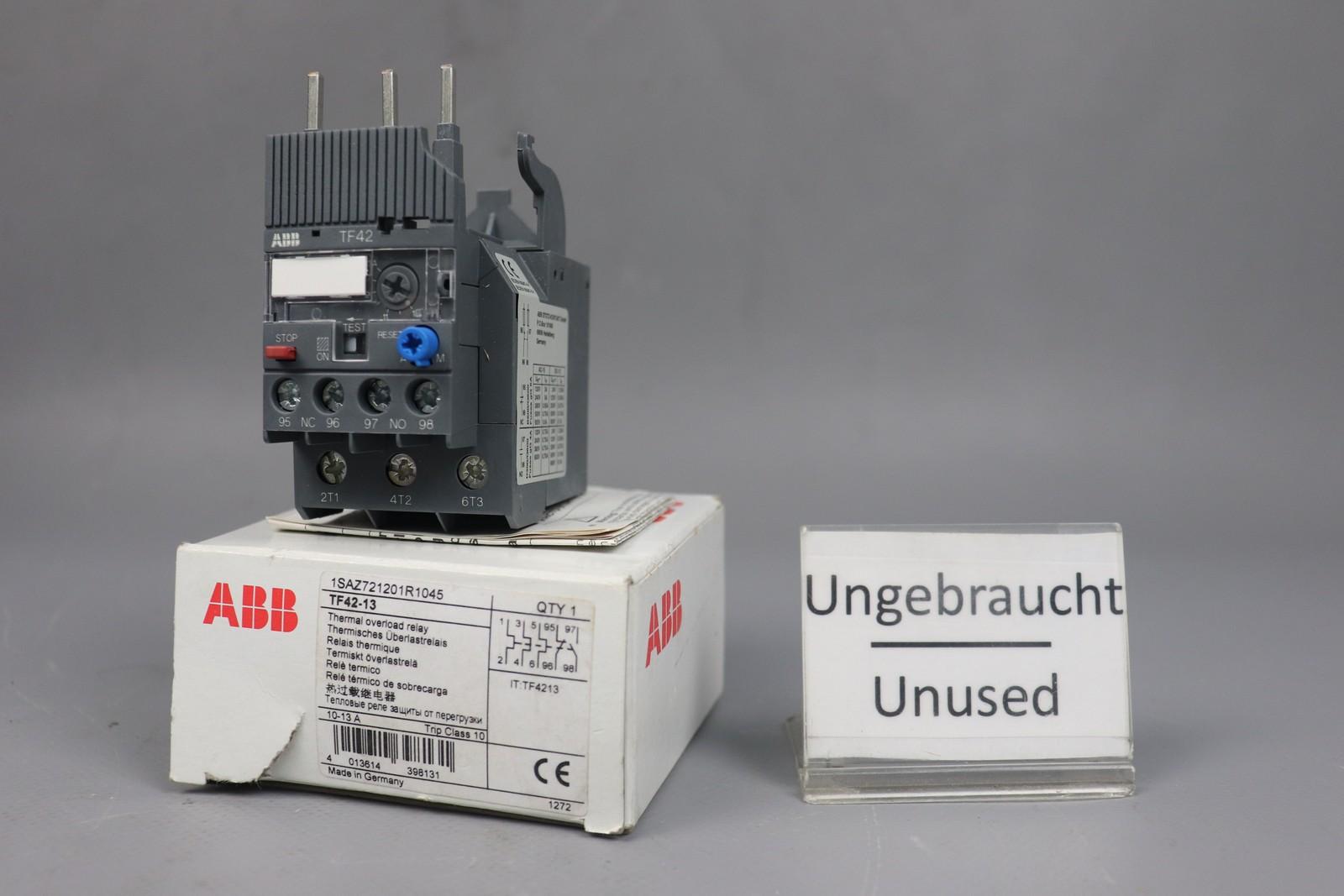 TF42-13 Thermal Overload Relay 10 ... 13 A