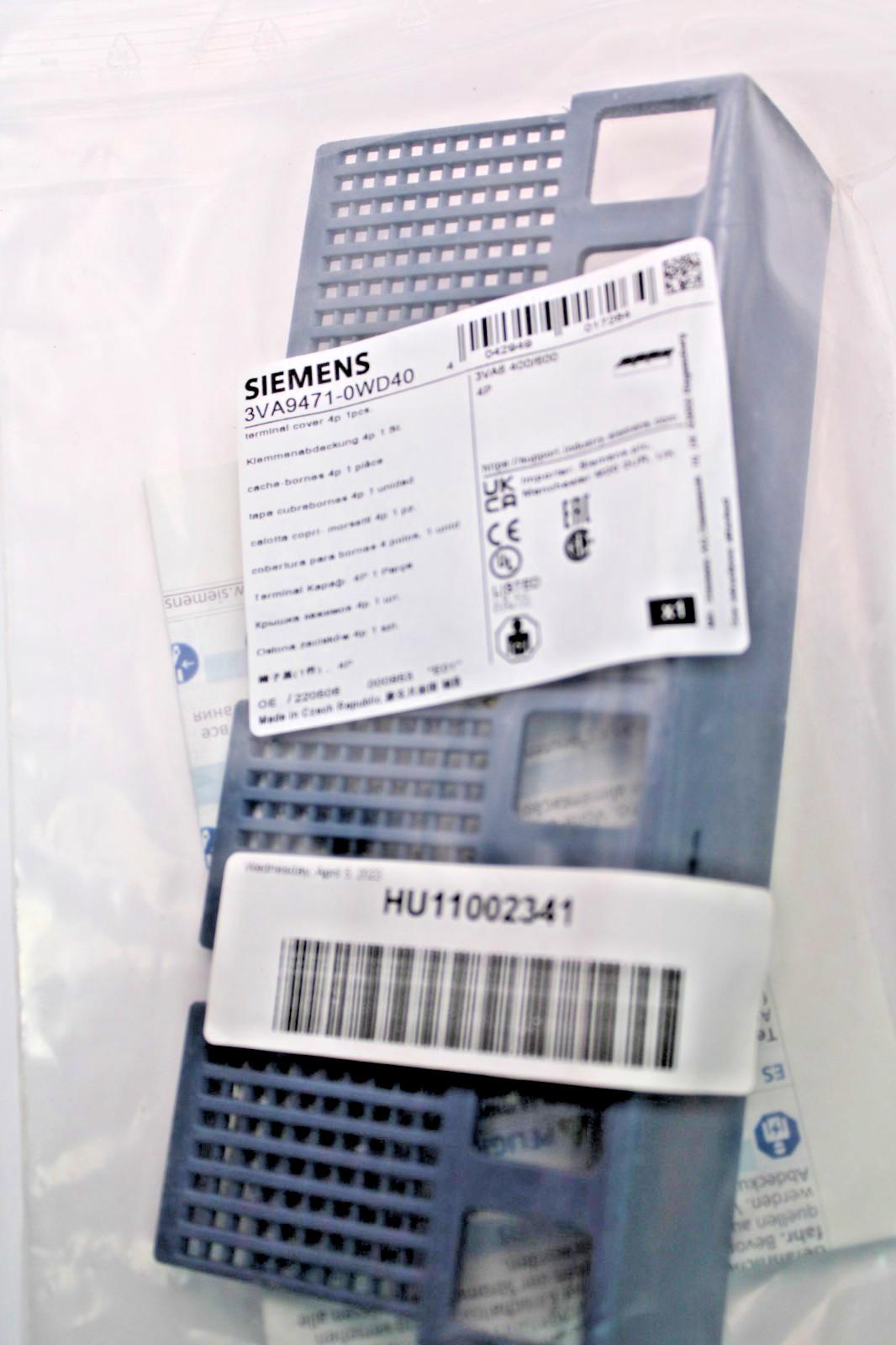 BREAKER 3VA6 600 SHORT TERM CVR 4P 1PC
