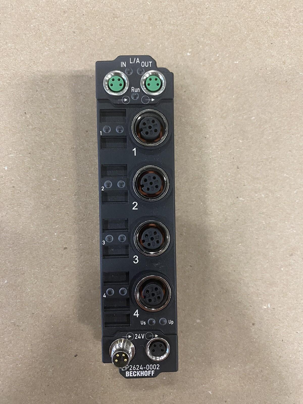 EP2624-0002 Ethernet PLCs/Machine Control PLC Module/Rack Supplies
