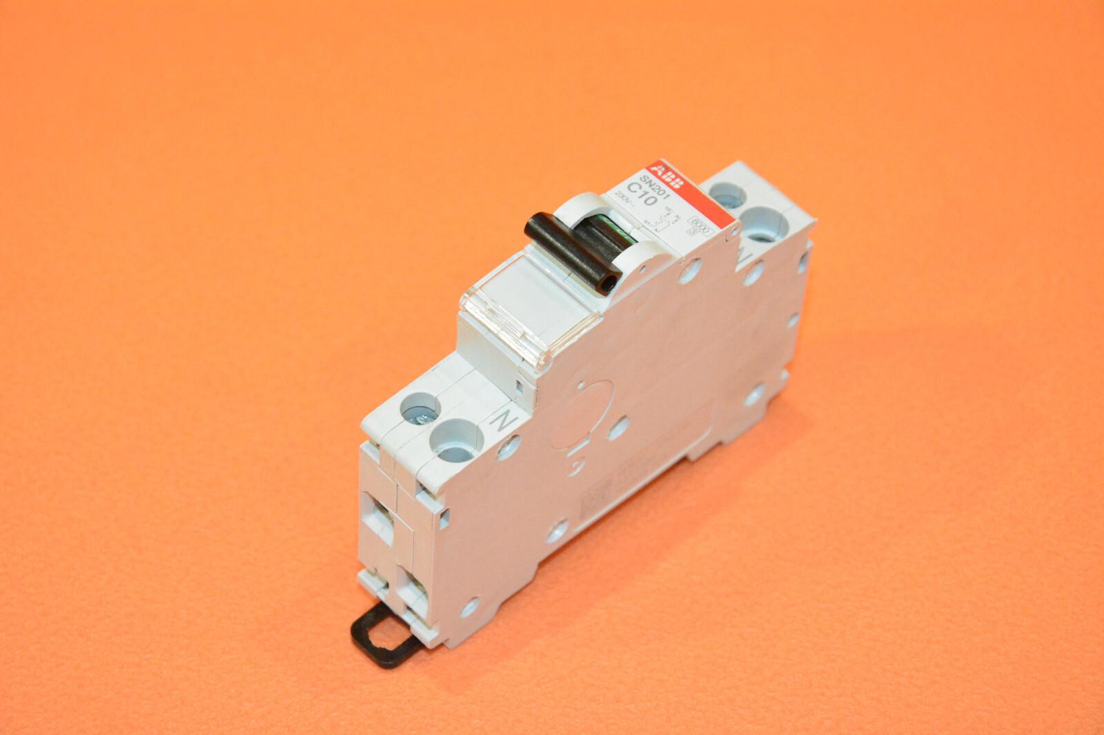 SN201-C10 Miniature circuit breaker - 1+NP - C - 10 A