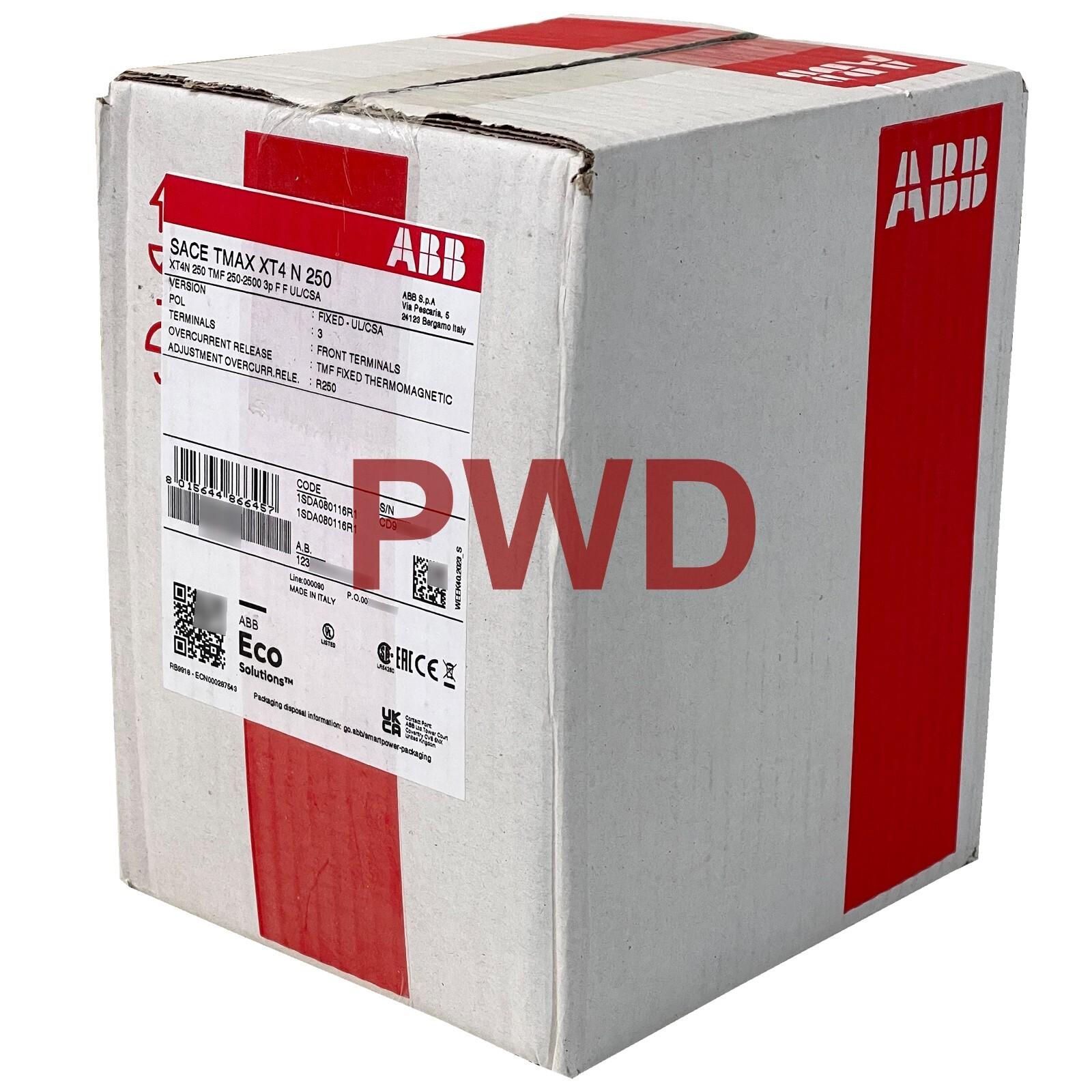 XT4N 250 TMF 250-2500 3P F F UL/CSA