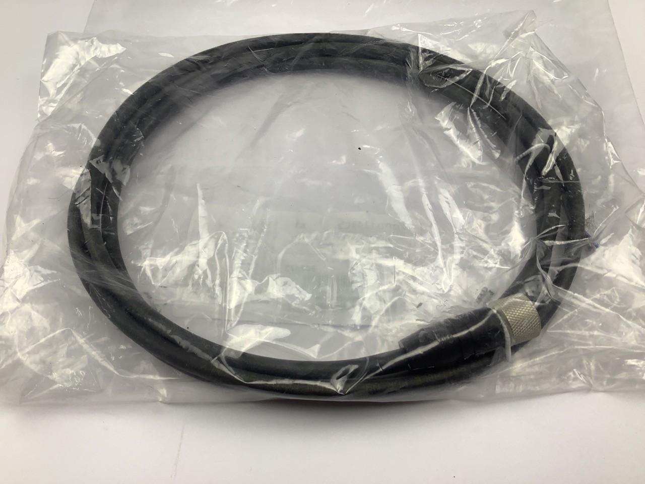 Pre wired connectors XZ, straight female, M12 4 pins, shielded cable PUR 2 m