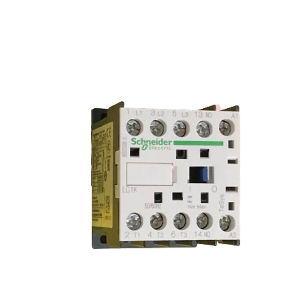 Contactor, TeSys K, 3P, AC-3, lt or eq to 440V 6A, 1 NC aux., 120VAC coil