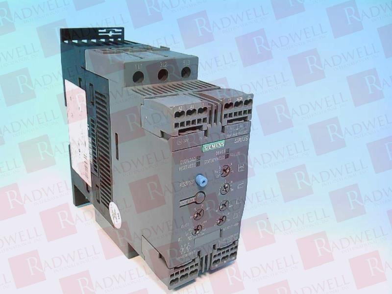 SOFTSTART, 62A, 20/20/40HP, 24V, SPRNG