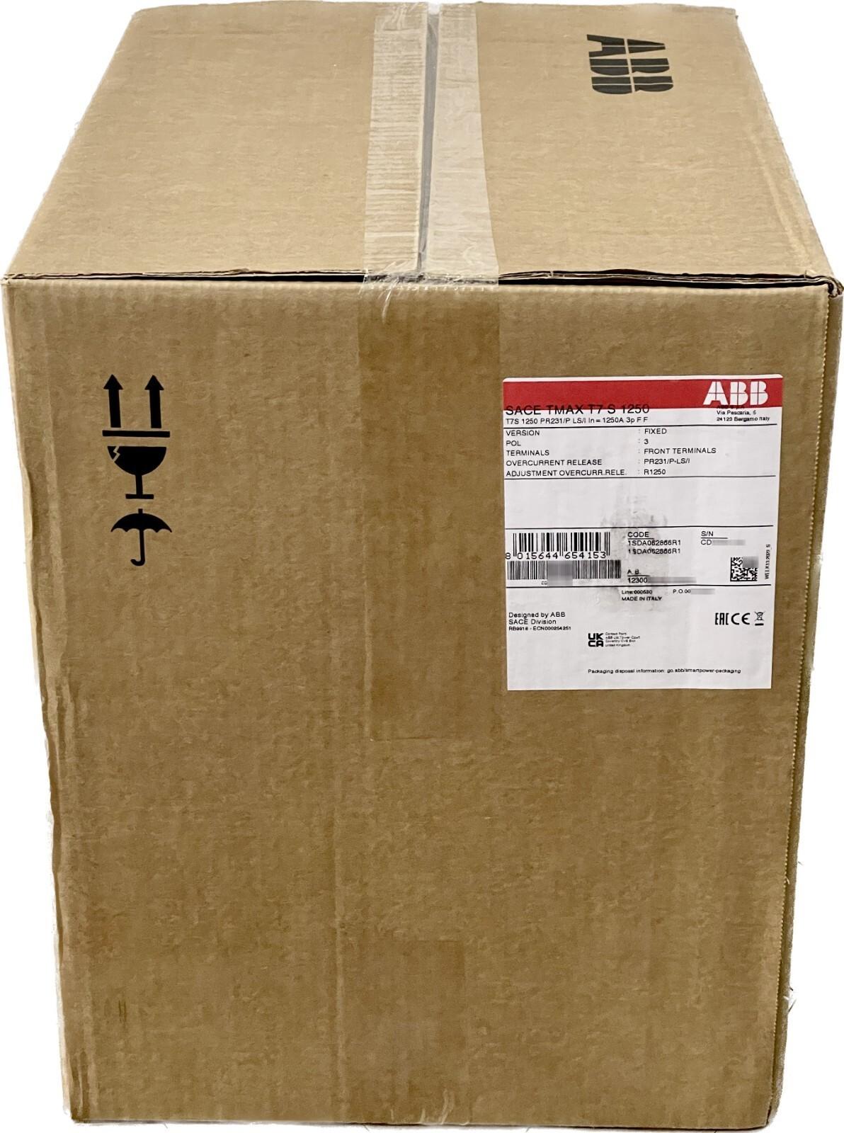 T7S 1250 PR231/P LS/I In=1250A 3p F F