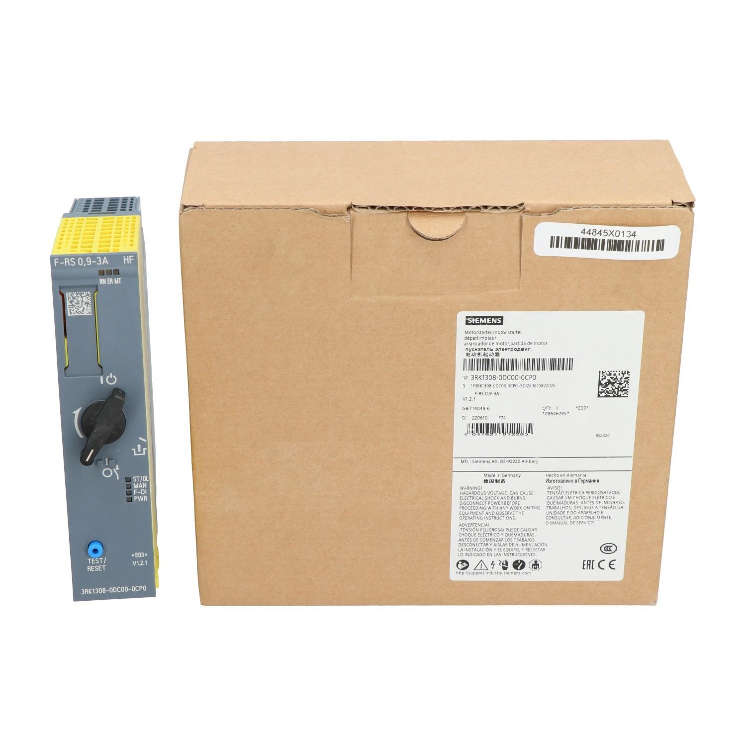 ET 200SP. reversing starter F 0.9-3A
