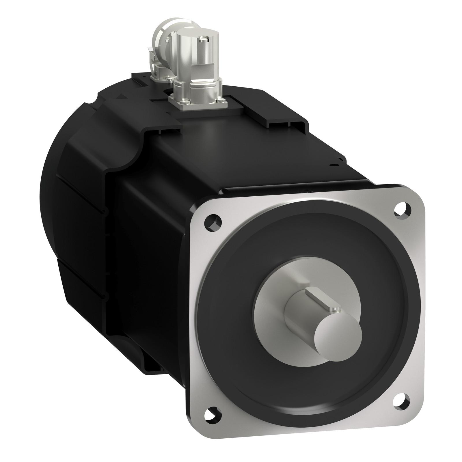 servo motor BMH, Lexium 32, 100Nm, 3000rpm, untapped shaft, without brake, IP20, IP65, 128bit encoder