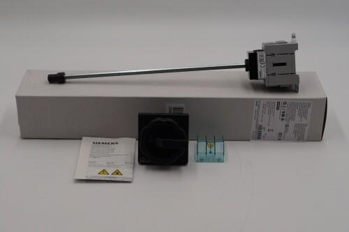 Main switch 3-pole Rated