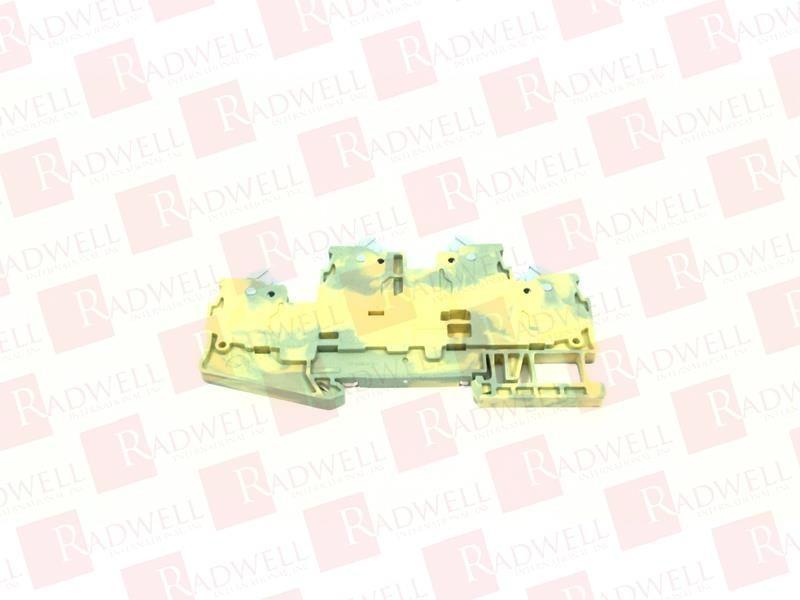 TERM BLOCK, IDC, GROUND, 1.5, GNYE, 2-TIER