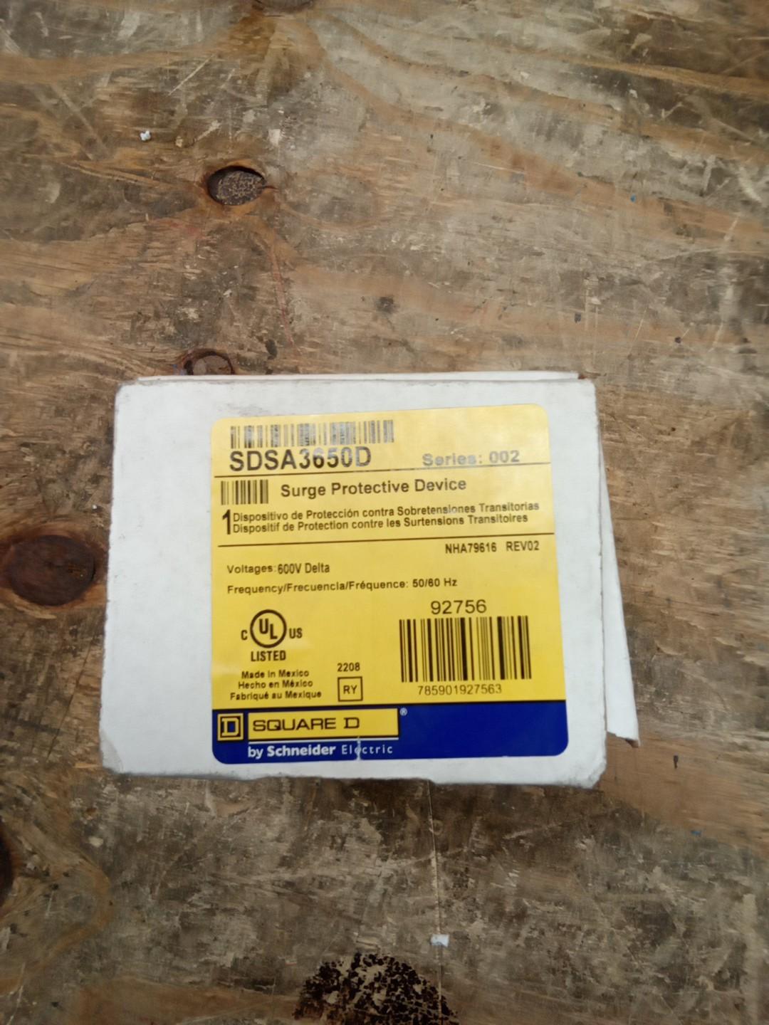 Surge protection device, Surgelogic, 40kA, 600 VAC delta, 3 phase, 4 wire, NEMA 4X