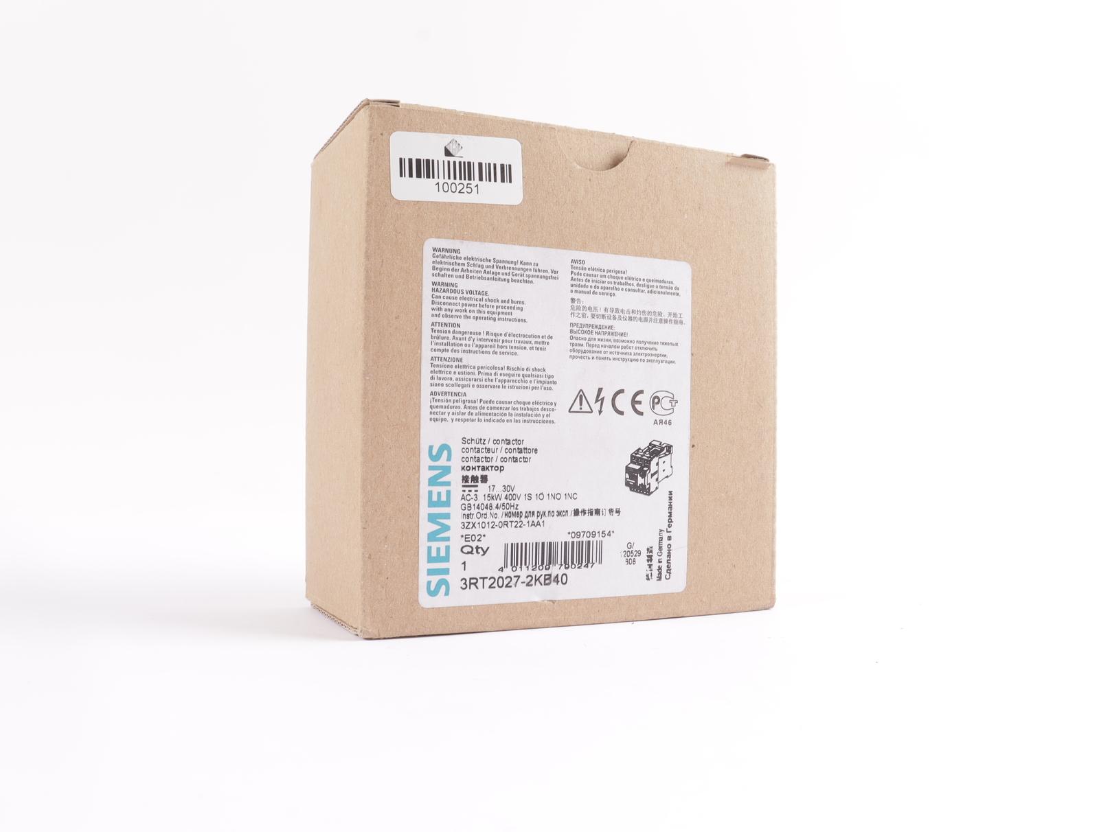 COUPLNG RELAY AC-3 15KW/400V 1NO/1NC
