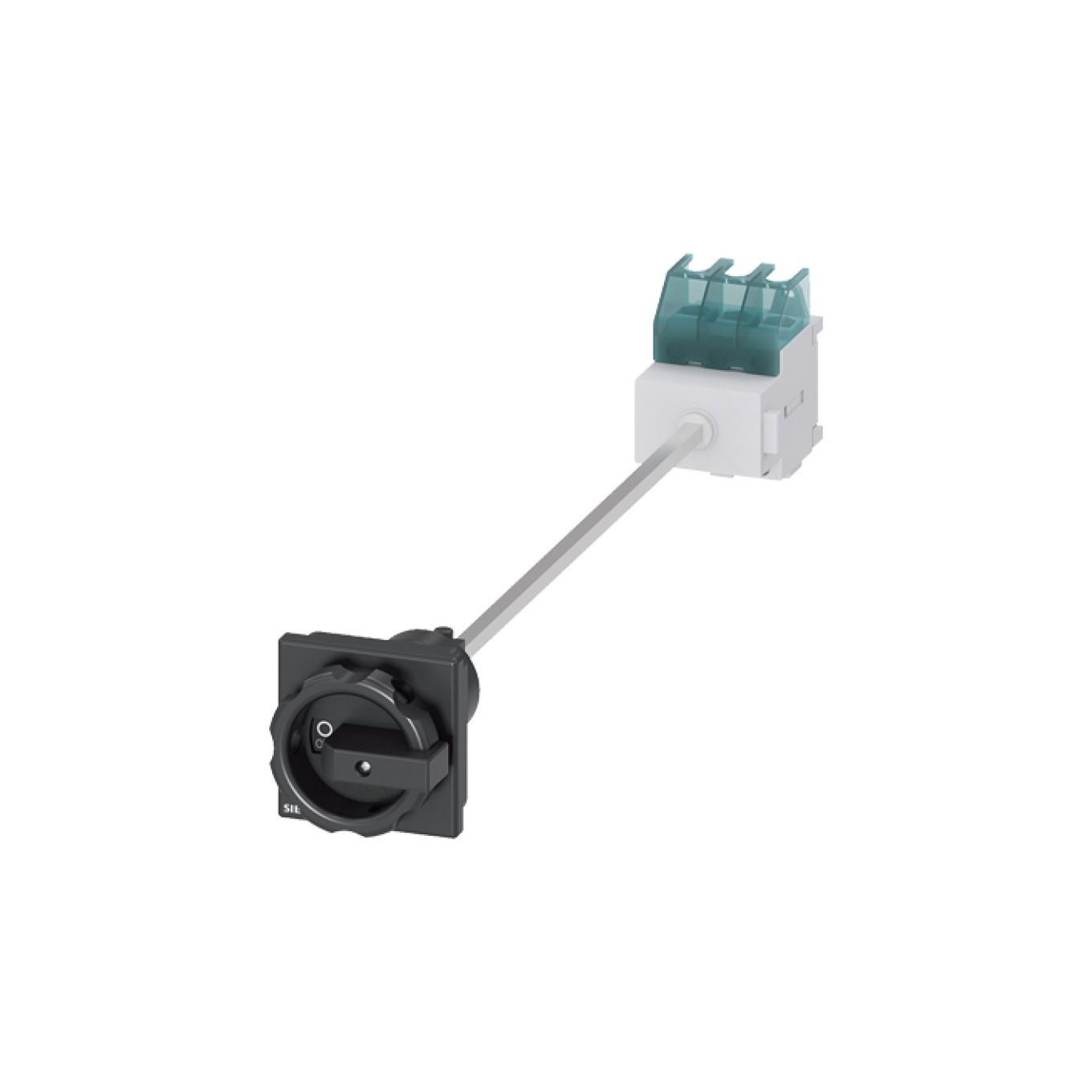 DISC SW 32A DOOR ROT HDL 4HOLE BLK 3P
