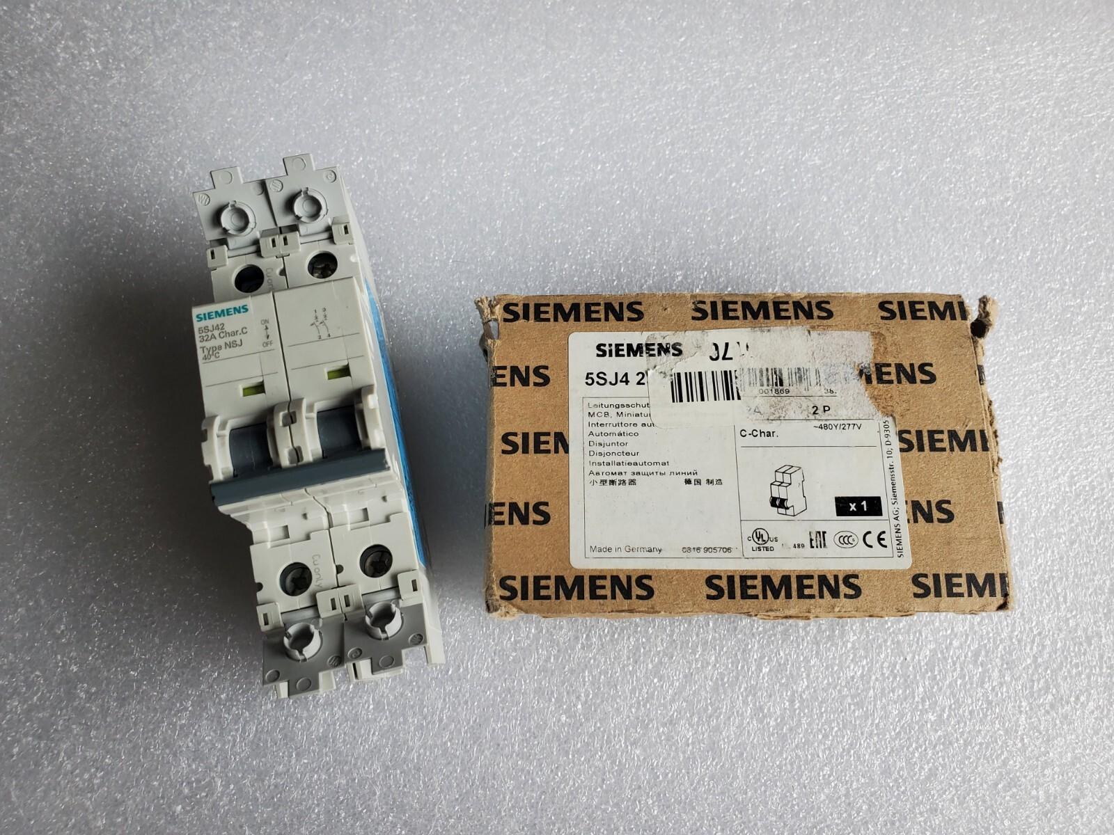 MCB 5SJ4 2P 480/277 32A 10K C-TRIP