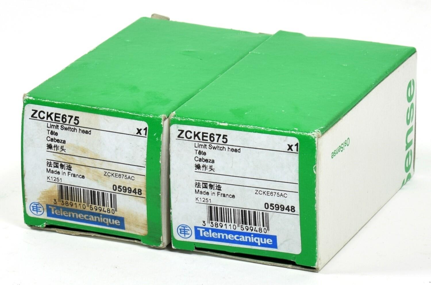 Limit switch head, Limit switches XC Standard, ZCKE, steel roller plunger reinforced, +120 °C