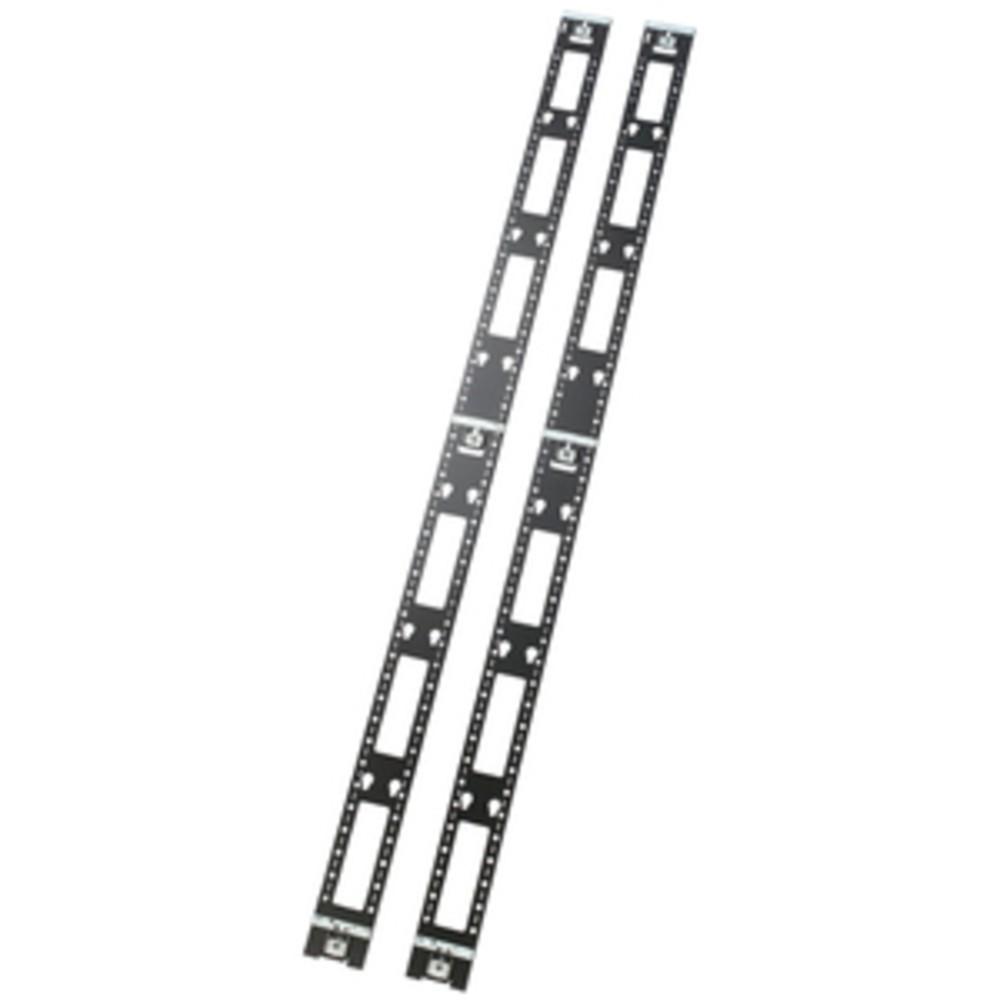 APC NetShelter Cable Management, Vertical Cable Manager, for NetShelter SX 42U, Set of 2, Black, 117 x 1930 x 130 mm