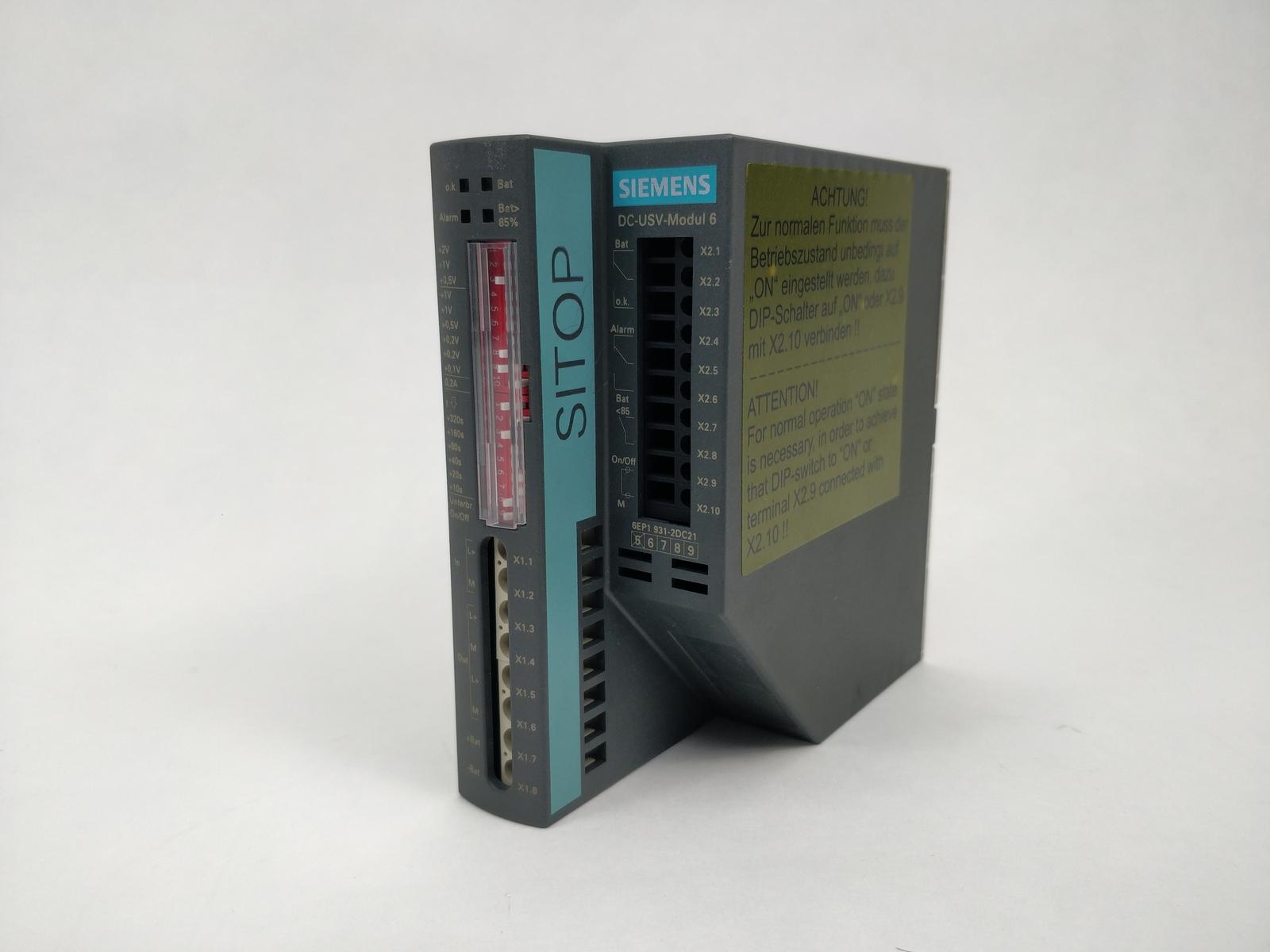 SITOP P/S DC UPS MOD 24V/6A