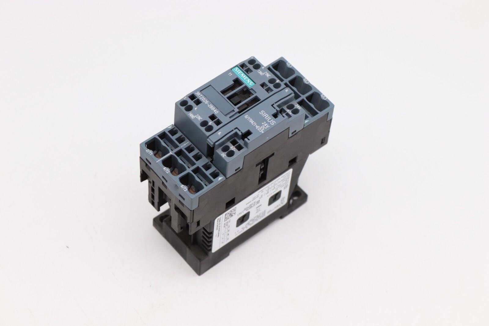 CONTACTOR S0 25A 24VDC 1NO/1NC SPRG