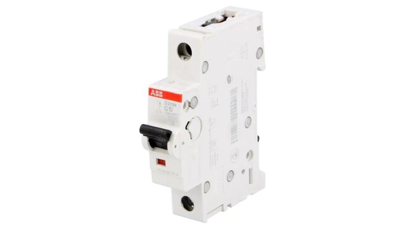 S201M-C10 Miniature Circuit Breaker - 1P - C - 10 A
