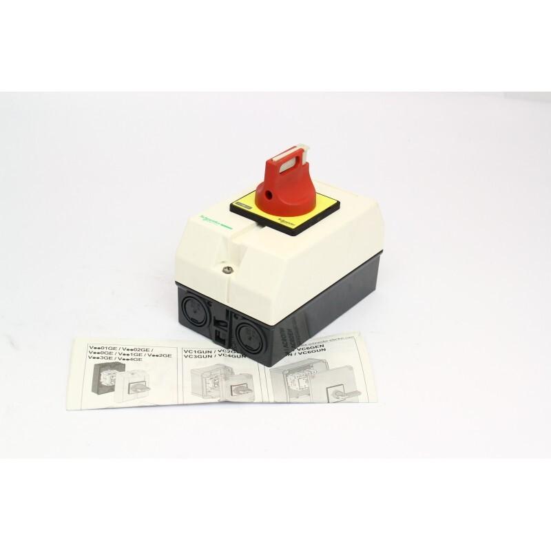 Switch disconnector,TeSys Control,for ON/emergency stop,20A(V01),4 screws fixing,for mounting on door