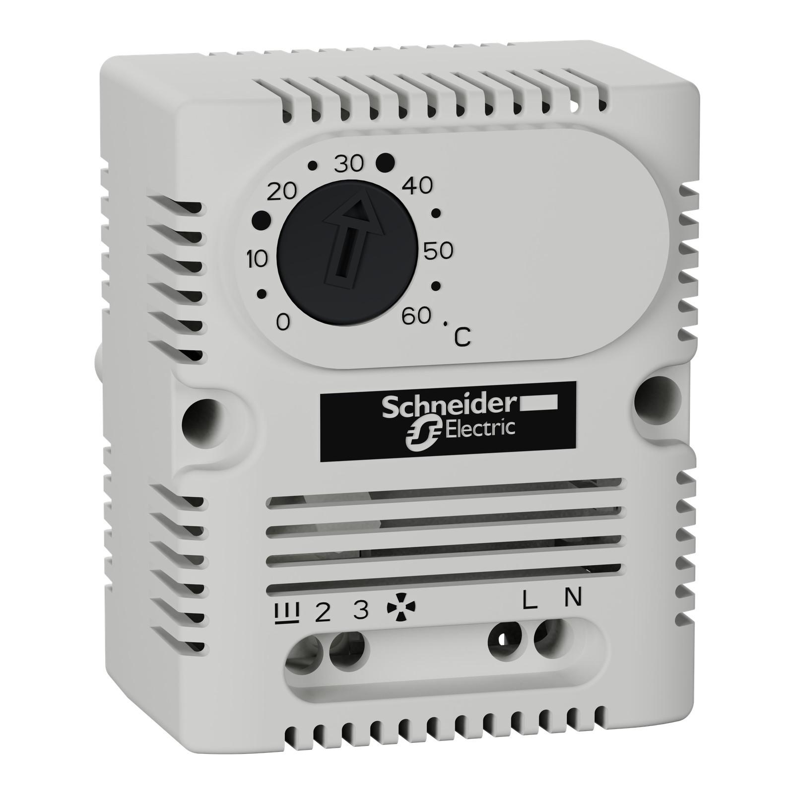 ClimaSys CC - thermostat 250V - range of temperature +5…60°C - 1 NO/NC - °C