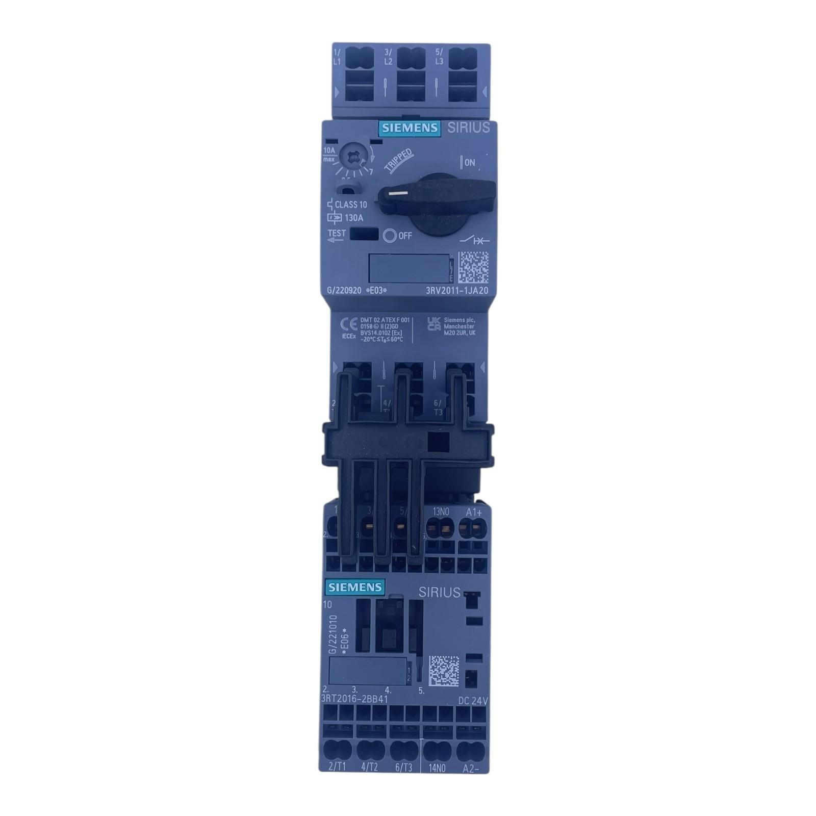STARTER DOL S00 7-10A 24VDC SPRING