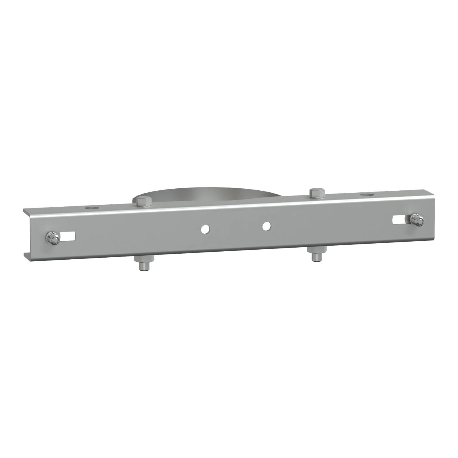 Post fixing device WM Spacial, length 400. For post max 675. Max. Load:100kg.