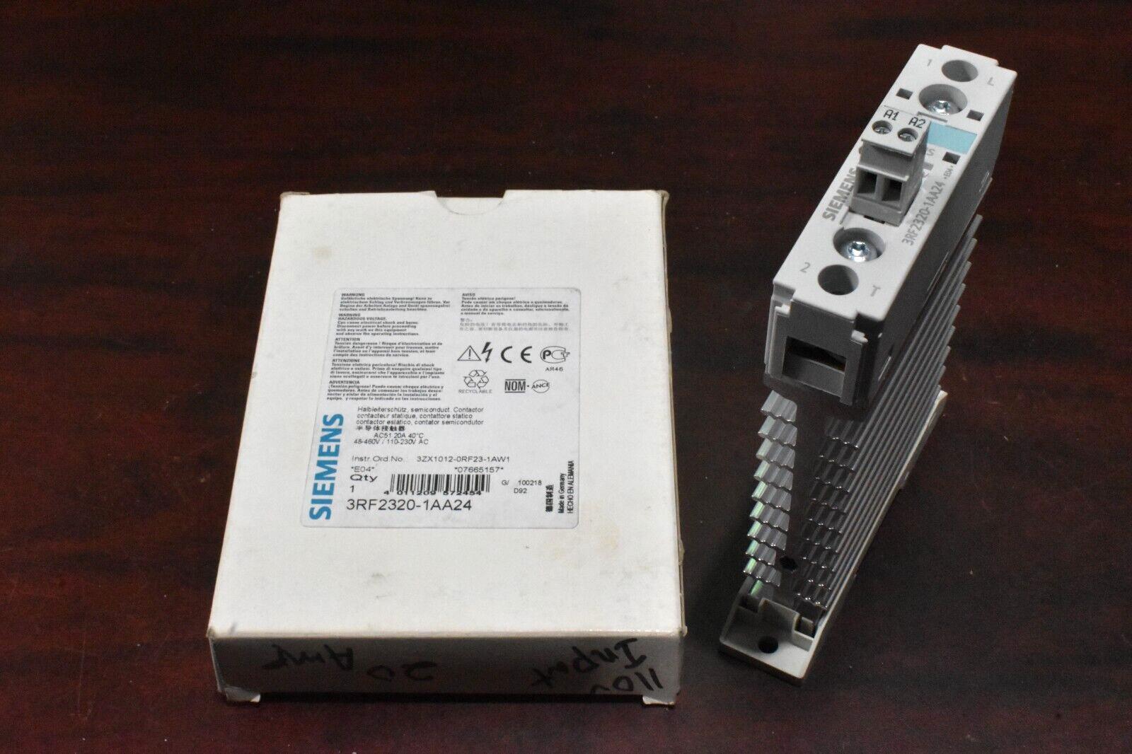 230/460V, 22MM SSZP CON, 20A, SCRW, 110/230V