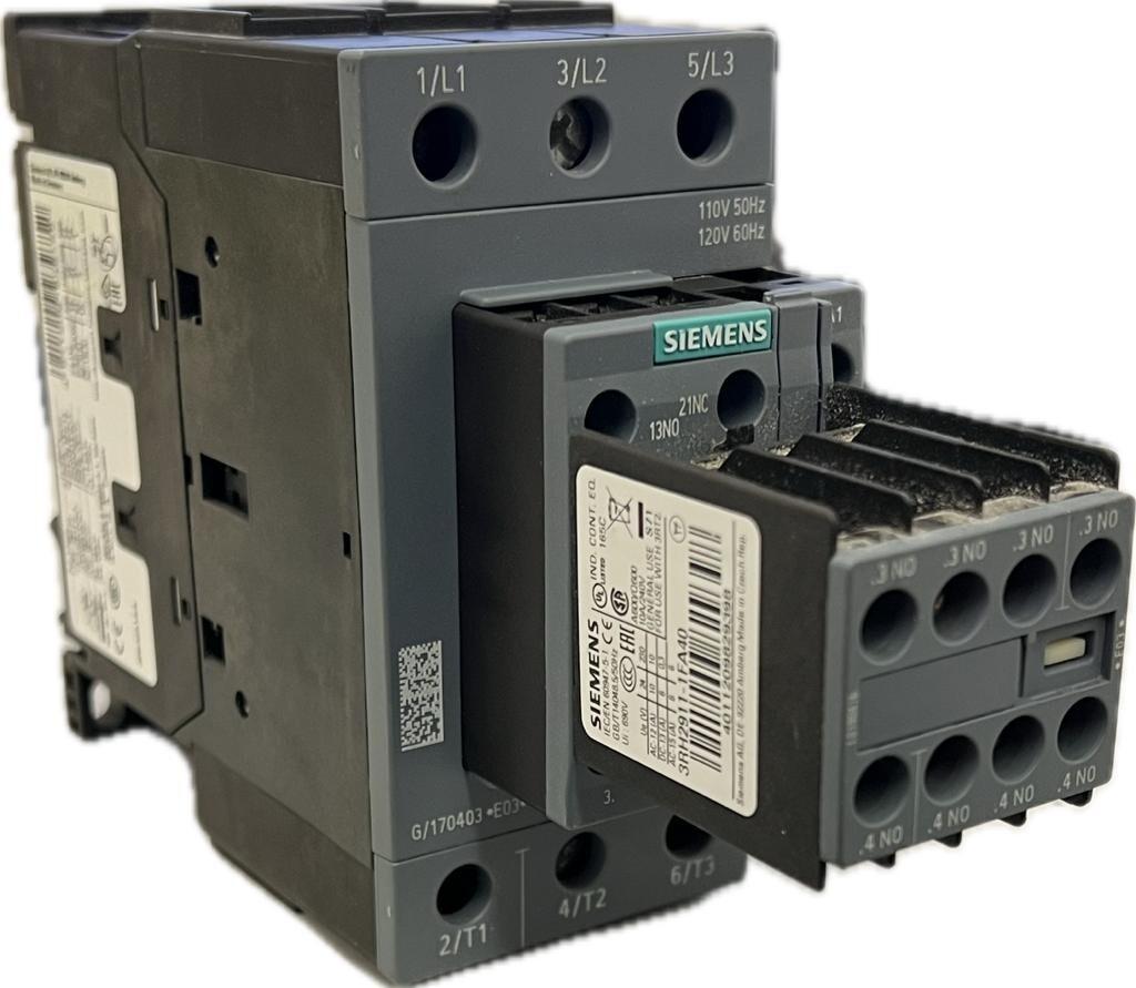 CONTACTOR S2 50A 120VAC SCREW 2NO/2NC