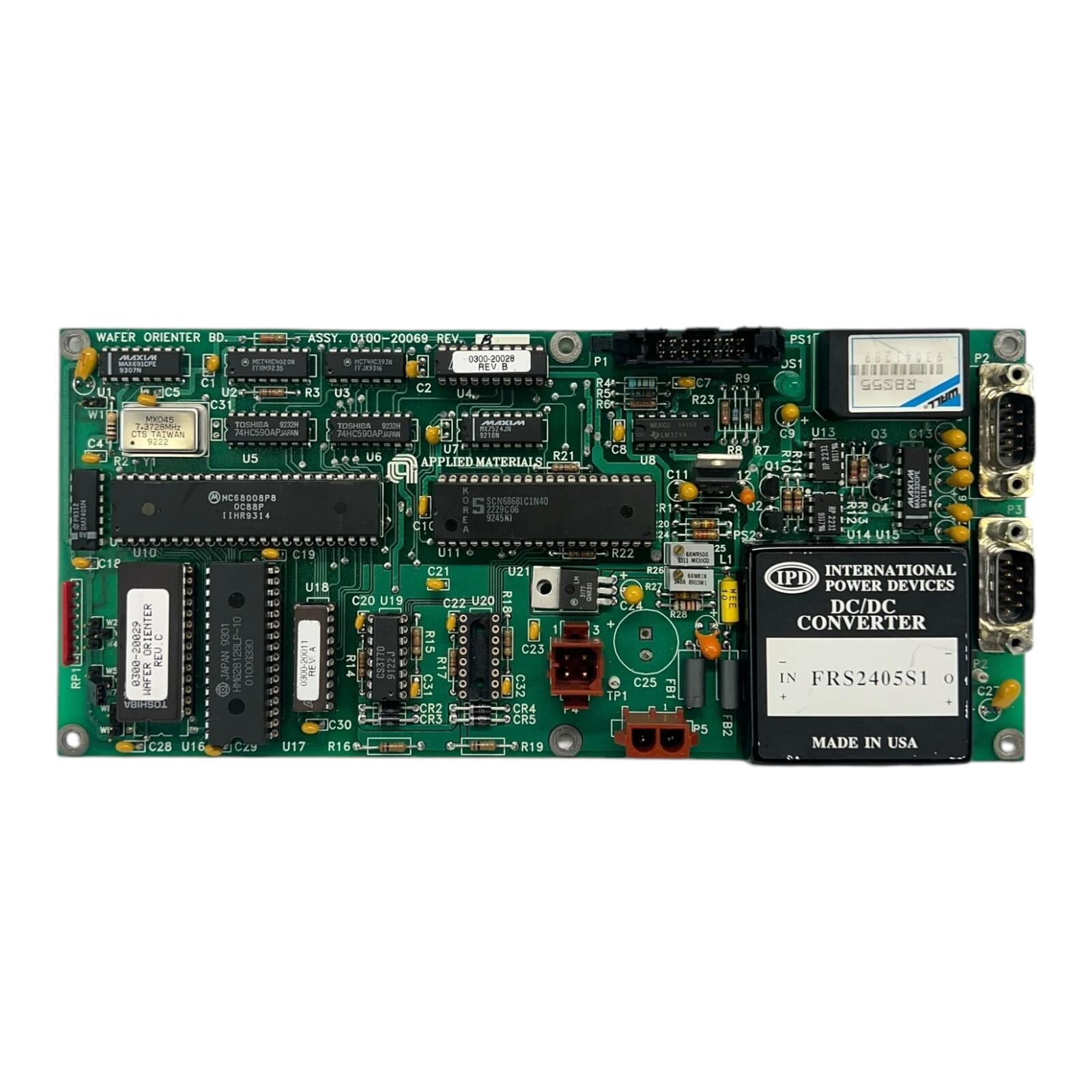 AMAT 0100-20069 Plaque Pour Wafer OrienTeur