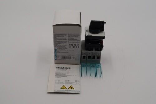 Main switch 3-pole + N Rated